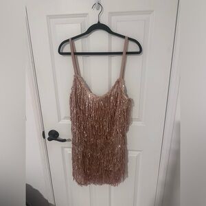 Amazing lace sequin dress